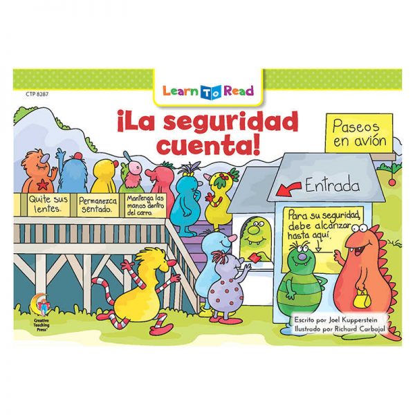 CREATIVE TEACHING PRESS LA SEGURIDAD CUENTA - SAFETY COUNTS CTP8287