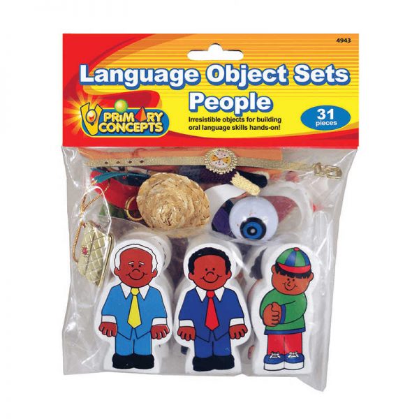 PRIMARY CONCEPTS, INC LANGUAGE OBJECT SETS PEOPLE PC-4943