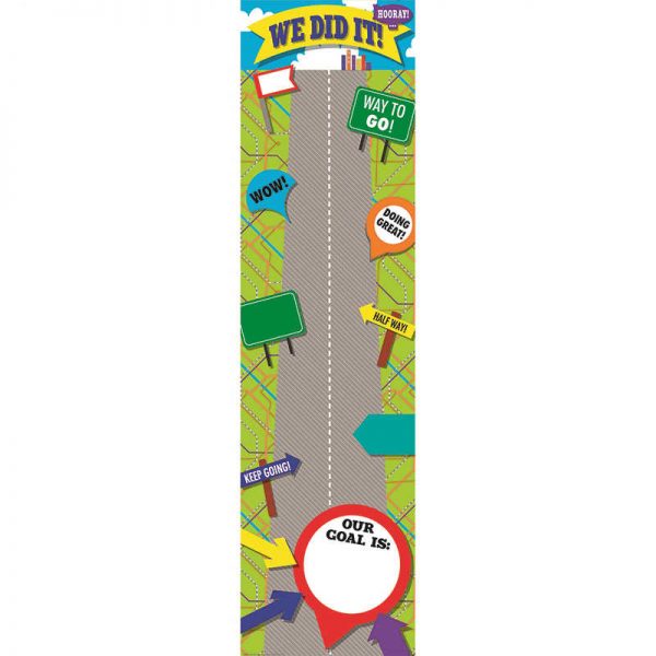 EUREKA LEARNING ADVENTURE GOAL SETTING VERTICAL BANNER EU-849463