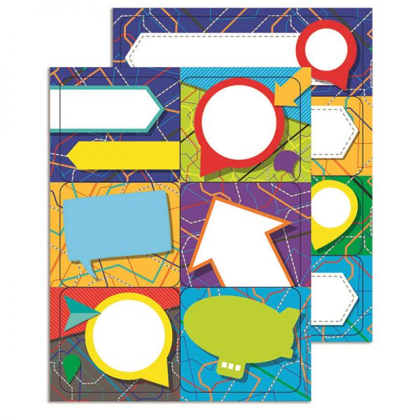 EUREKA LEARNING ADVENTURE LABELS EU-655200