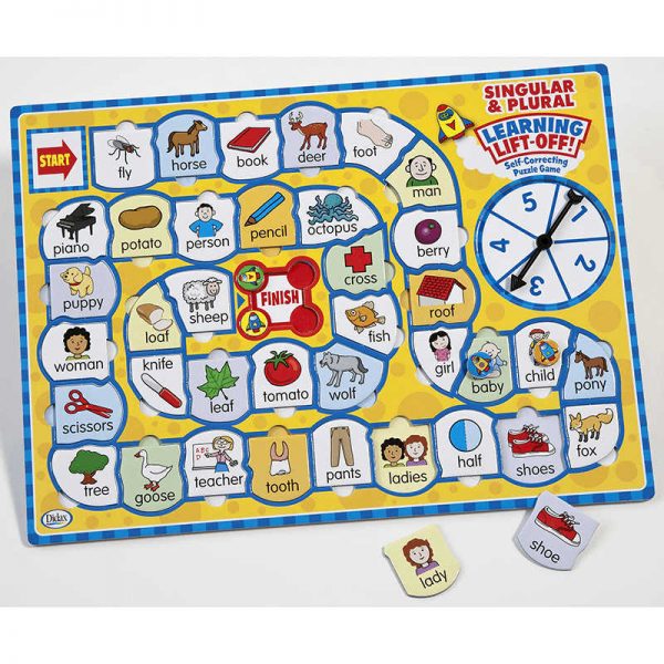 DIDAX LEARNING LIFT OFF SINGULAR & PLURAL NOUNS DD-212005