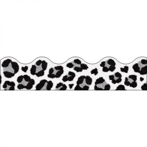 TREND ENTERPRISES INC. LEOPARD WHITE TERRIFIC TRIMMERS T-92847