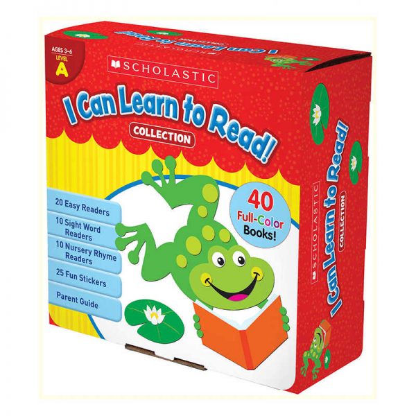 SCHOLASTIC TEACHING RESOURCES LEVEL A I CAN LEARN TO READ COLLECTION SC-568253