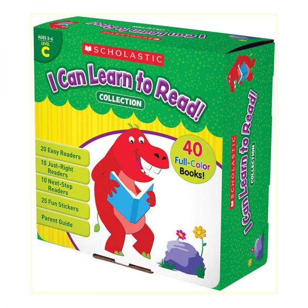 SCHOLASTIC TEACHING RESOURCES LEVEL C I CAN LEARN TO READ COLLECTION SC-568255