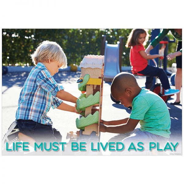 CREATIVE TEACHING PRESS LIFE MUST BE LIVED POSTER CTP7264
