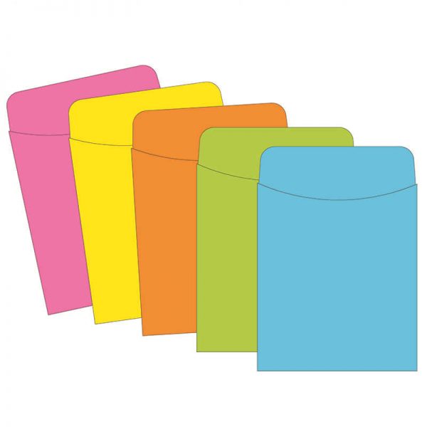 TOP NOTCH TEACHER PRODUCTS LITTLE POCKETS BRITE COLORS TOP4034