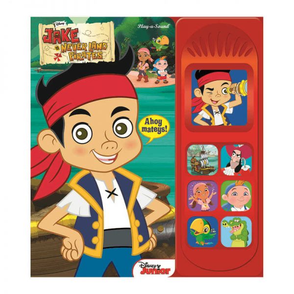 HACHETTE BOOK GROUP LITTLE SOUND BOOK JAKE AND THE NEVERLAND PIRATES PUB7639000