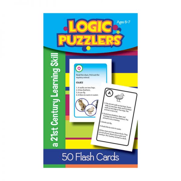 LORENZ CORPORATION / MILLIKEN LOGIC PUZZLERS FLASH CARDS GRADE 1 LEP901100LE