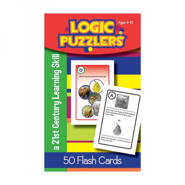 LORENZ CORPORATION / MILLIKEN LOGIC PUZZLERS FLASH CARDS GRADE 4 LEP901103LE