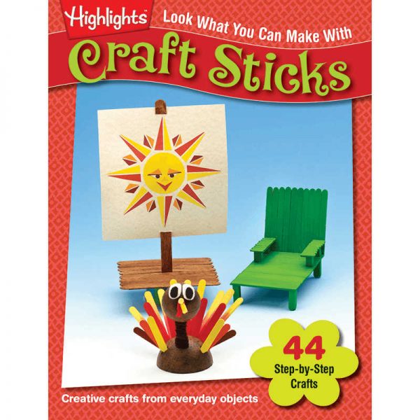 ESSENTIAL LEARNING PRODUCTS LOOK WHAT YOU CAN MAKE WITH CRAFT STICKS ELP397997
