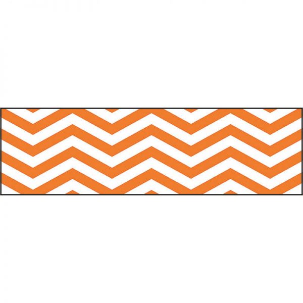 TREND ENTERPRISES INC. LOOKING SHARP ORANGE BOLDER BORDER T-85181