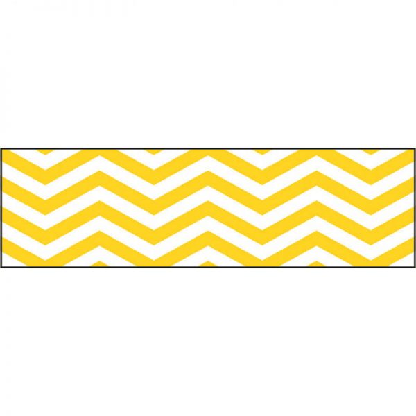 TREND ENTERPRISES INC. LOOKING SHARP YELLOW BOLDER BORDERS T-85332