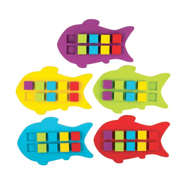 TEACHER CREATED RESOURCES MAGNETIC FOAM FISH TEN FRAMES TCR20674