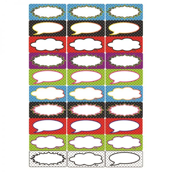 ASHLEY PRODUCTIONS MAGNETIC LABELS SUPERHERO ASH18005