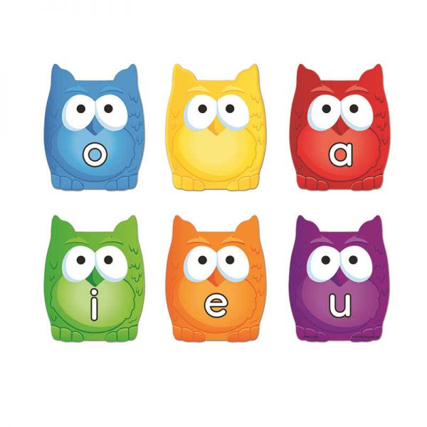 LEARNING RESOURCES MAGNETIC VOWEL OWLS LER5459