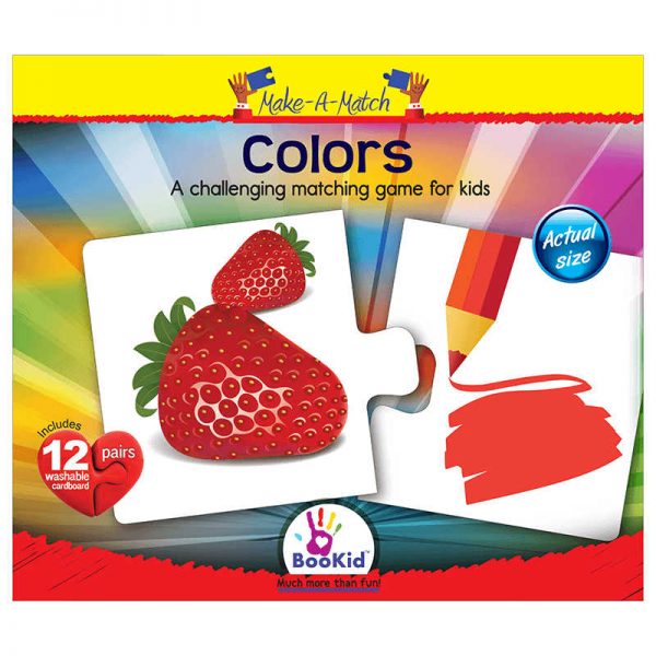 DEXTER EDUCATIONAL PLAY MAKE A MATCH PUZZLES COLORS DEX1908