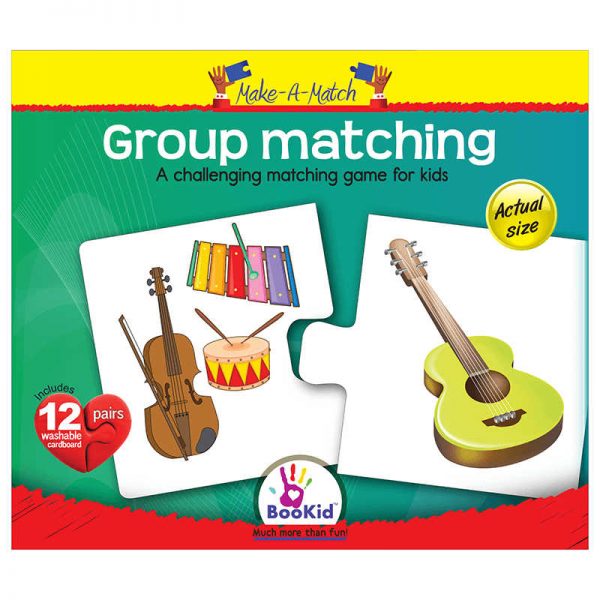 DEXTER EDUCATIONAL PLAY MAKE A MATCH PUZZLES GROUP MATCHING DEX1904