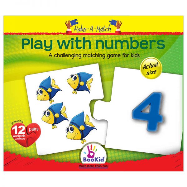 DEXTER EDUCATIONAL PLAY MAKE A MATCH PUZZLES PLAY WITH NUMBERS DEX1913