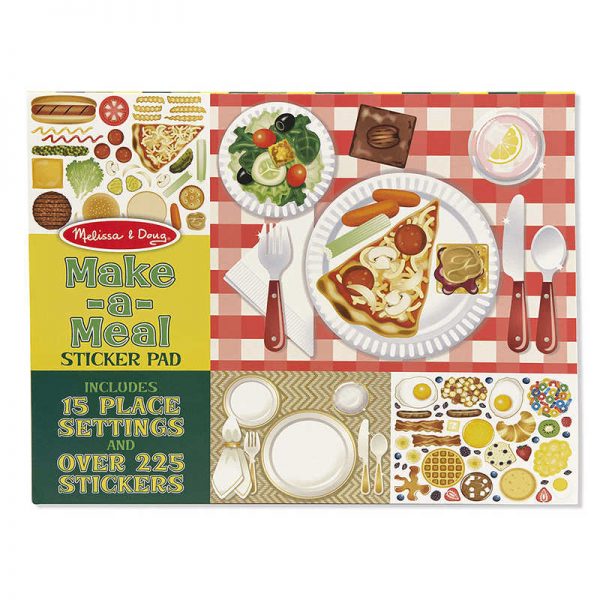 MELISSA & DOUG MAKE A MEAL STICKER PAD LCI4193
