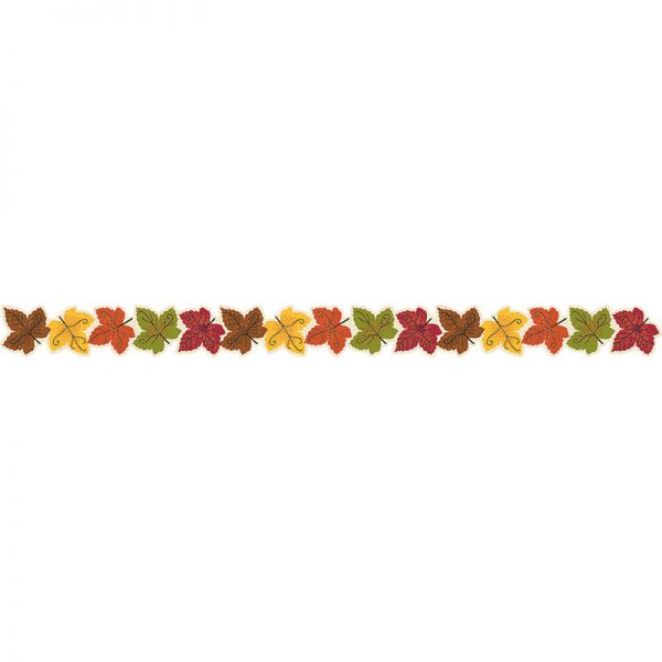 CREATIVE TEACHING PRESS MAPLE LEAVES BORDER CTP7113