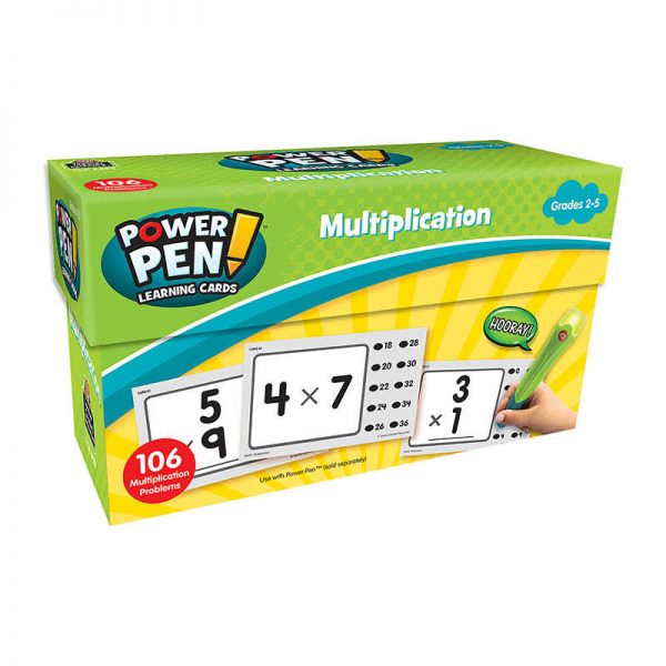 TEACHER CREATED RESOURCES MATH CARDS MULTIPLICATION TCR6459