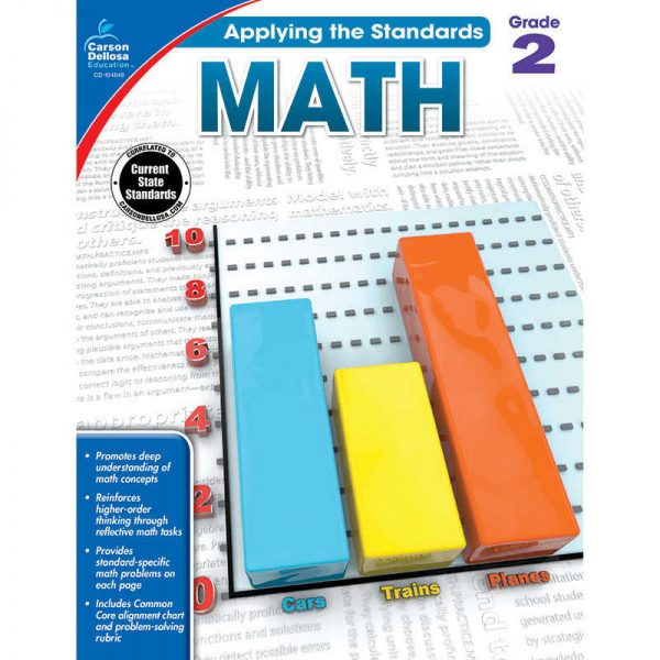 CARSON DELLOSA MATH GRADE 2 CD-104848