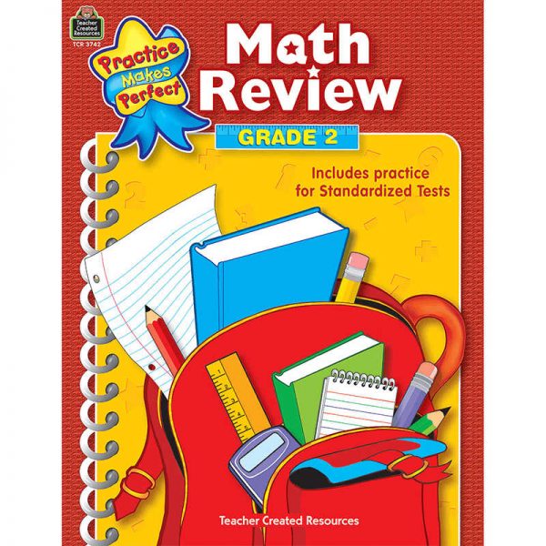 TEACHER CREATED RESOURCES MATH REVIEW GRADE 2 PRACTICE MAKES PERFECT TCR3742