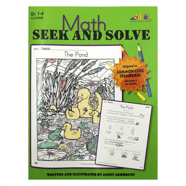 LORENZ CORPORATION / MILLIKEN MATH SEEK AND SOLVE BOOK TL-10558