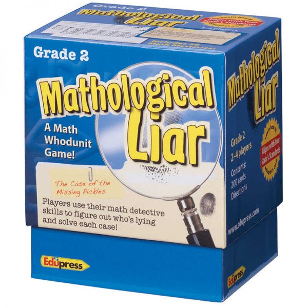 EDUPRESS MATHOLOGICAL LIAR GRADE 2 EP-3395