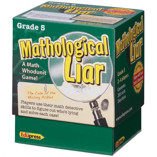 TEACHER CREATED RESOURCES MATHOLOGICAL LIAR GRADE 5 EP-3398