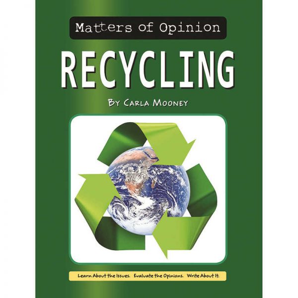 NORWOOD HOUSE PRESS MATTERS OF OPINION RECYCLING NW-9781603575836