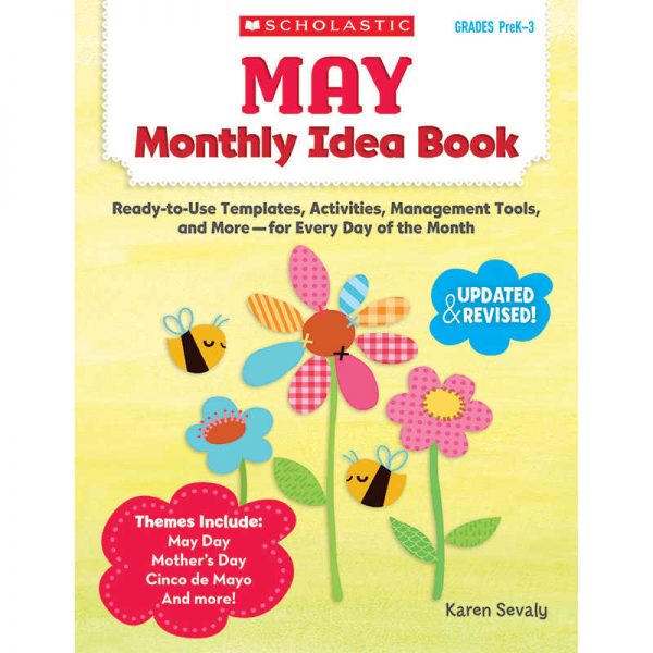 SCHOLASTIC TEACHING RESOURCES MAY MONTHLY IDEA BOOK SC-537941