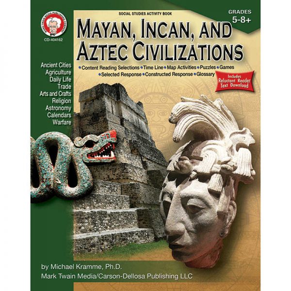 CARSON DELLOSA MAYAN INCAN AND AZTEC CIVILIZATIONS CD-404162