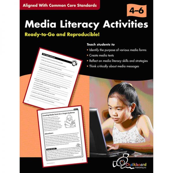 NELSON EDUCATION MEDIA LITERACY ACTIVITIES BOOK GRADE 4-6 CHK12003