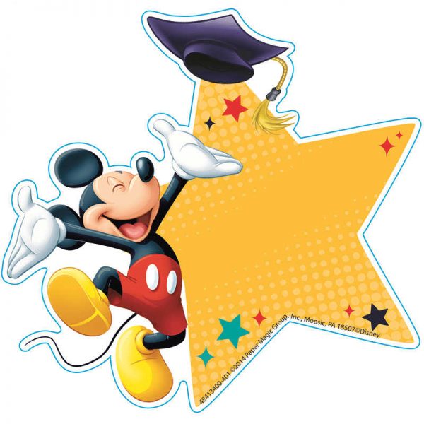 EUREKA MICKEY GRADUATION PAPER CUT OUTS EU-841340
