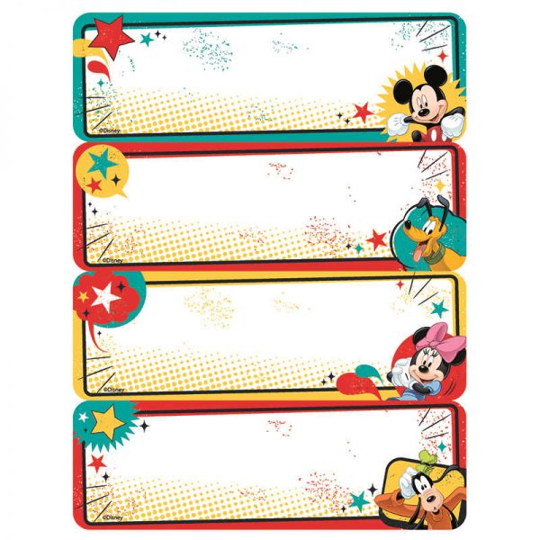 EUREKA MICKEY LABEL STICKERS EU-656140
