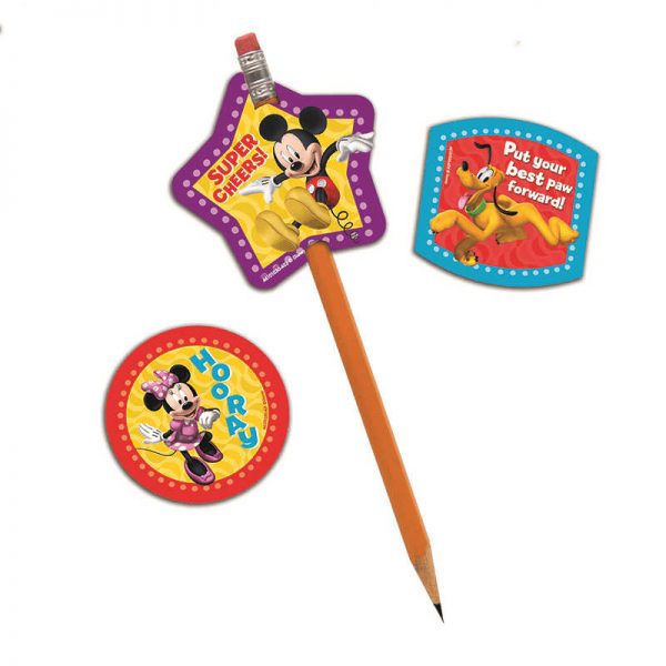 EUREKA MICKEY MOUSE CLUBHOUSE CHARACTERS LENTICULAR PENCIL TOPPERS EU-610103