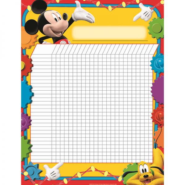 EUREKA MICKEY MOUSE CLUBHOUSE INCENTIVE CHART 17X22 POSTER EU-837001