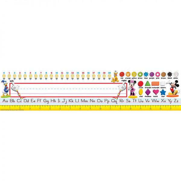EUREKA MICKEY MOUSE CLUBHOUSE LARGE NAME PLATES EU-833185