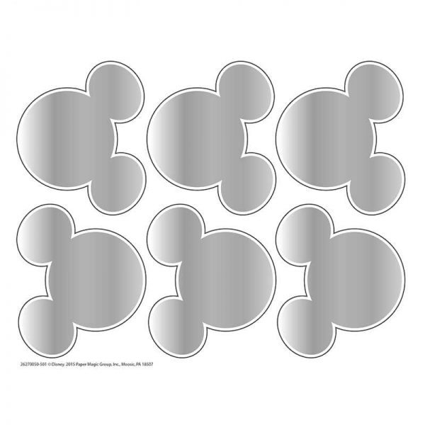 EUREKA MICKEY MOUSE HEAD SHAPE SCRATCH OFF STICKERS EU-627005