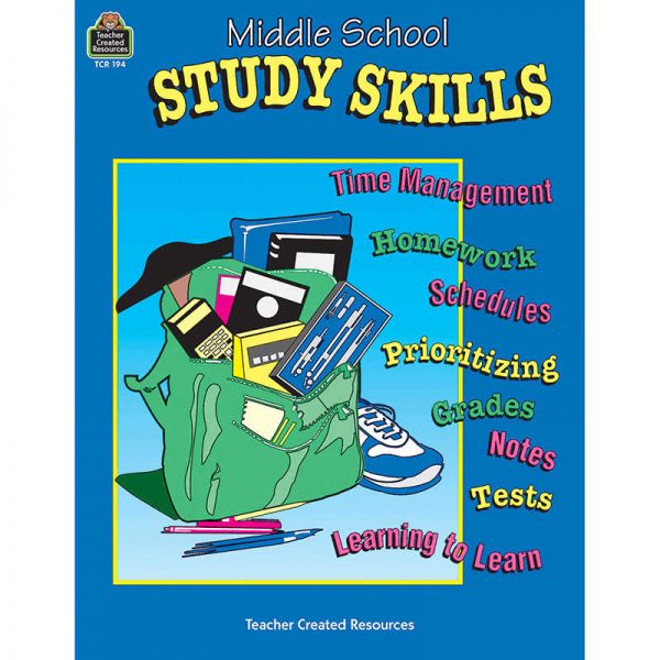TEACHER CREATED RESOURCES MIDDLE SCHOOL STUDY SKILLS TCR0194