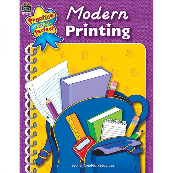 TEACHER CREATED RESOURCES MODERN PRINTING PRACTICE MAKES PERFECT TCR3329