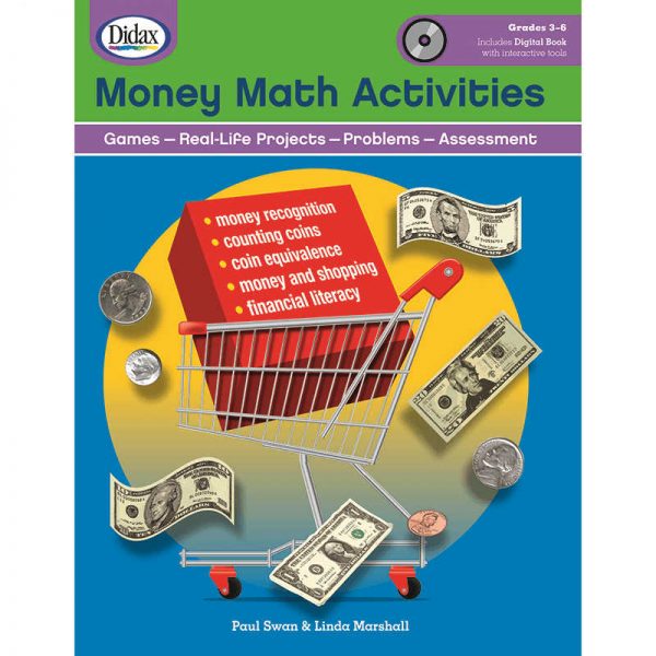 DIDAX MONEY MATH ACTIVITIES GRADE 3-6 DD-211339