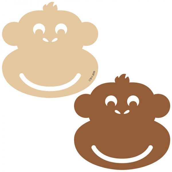 CREATIVE TEACHING PRESS MONKEY 3IN CALENDAR CUT OUTS CTP4901