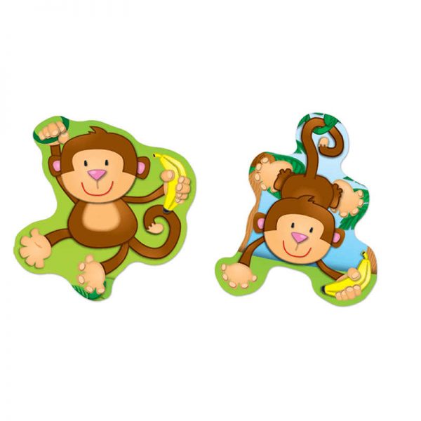 CARSON DELLOSA MONKEYS SHAPE STICKERS CD-168076