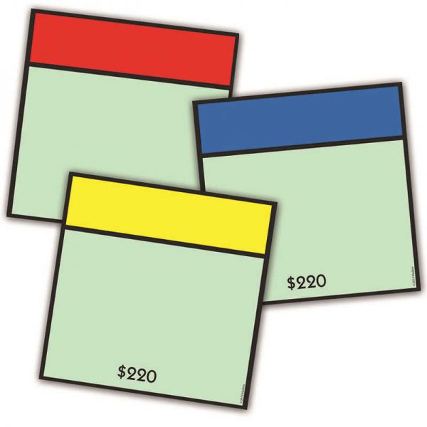 EUREKA MONOPOLY ASST PAPER CUT OUTS EU-841293