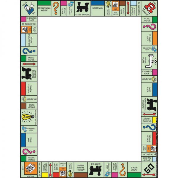 EUREKA MONOPOLY COMPUTER PAPER EU-812114