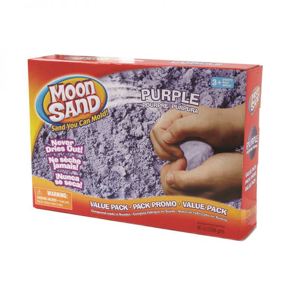 RELEVANT PLAY - WABA MOON SAND PLANET PURPLE 5 LB BOX WAB130503