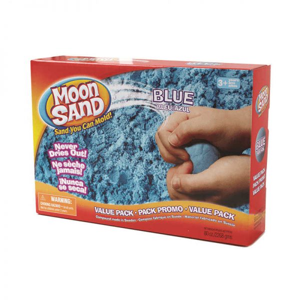 RELEVANT PLAY - WABA MOON SAND SPACE BLUE 5 LB BOX WAB130603
