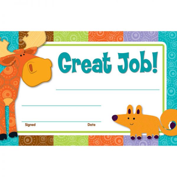 CARSON DELLOSA MOOSE & FRIENDS AWARDS CD-101069